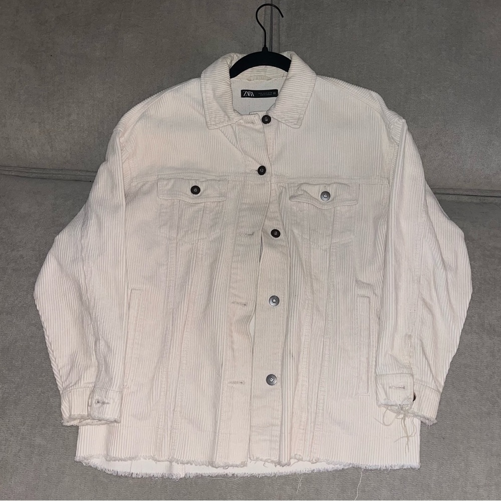 Zara Cream Shacket